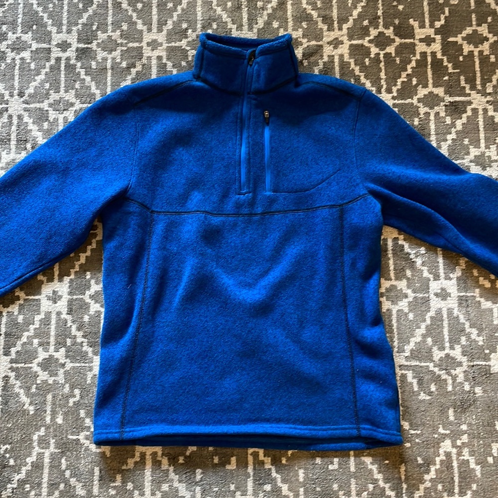 Eddie Bauer, Quarter Zip Fleece. Size S